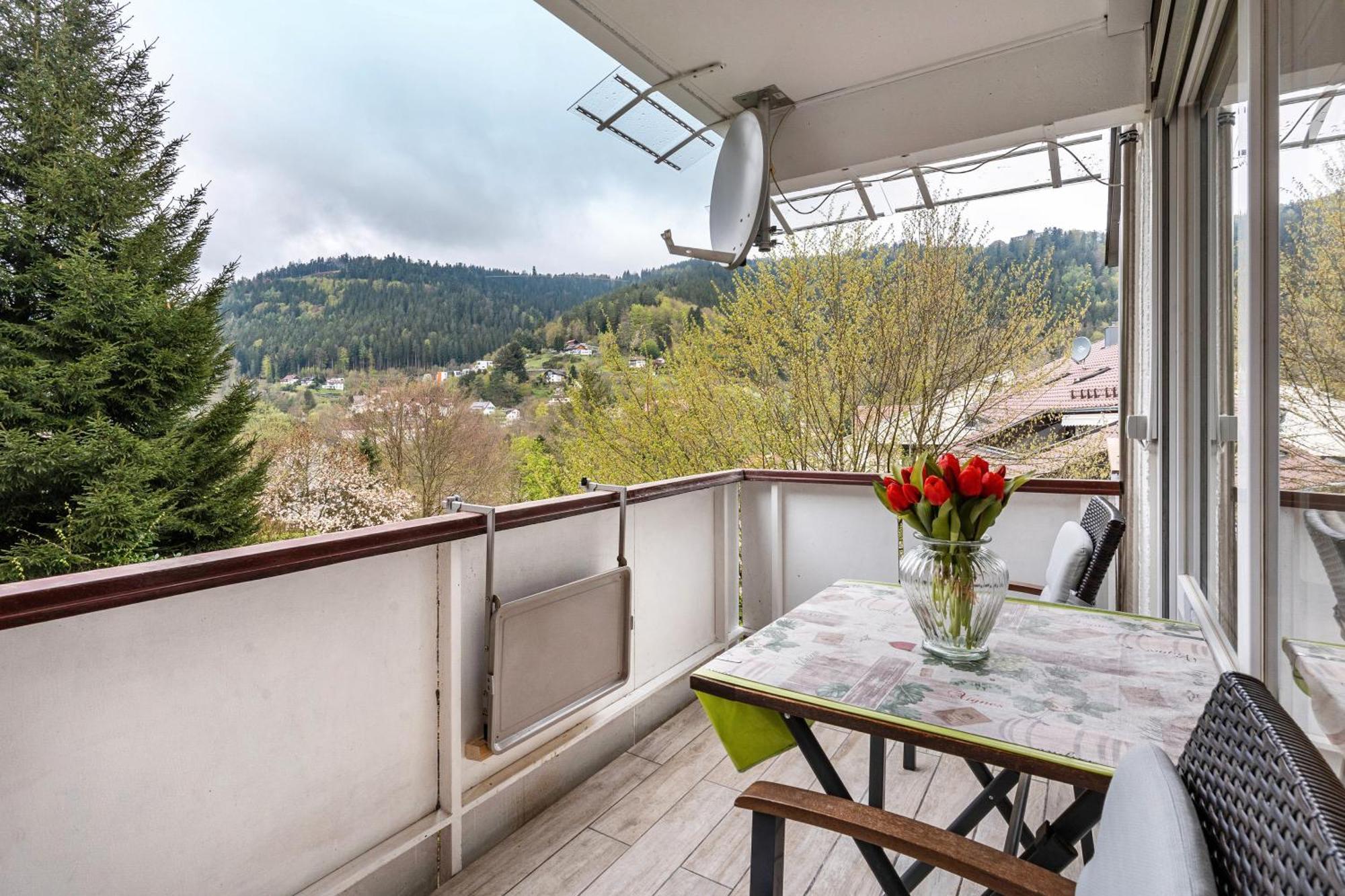 Ferienwohnung Tannenwald Bad Wildbad Esterno foto