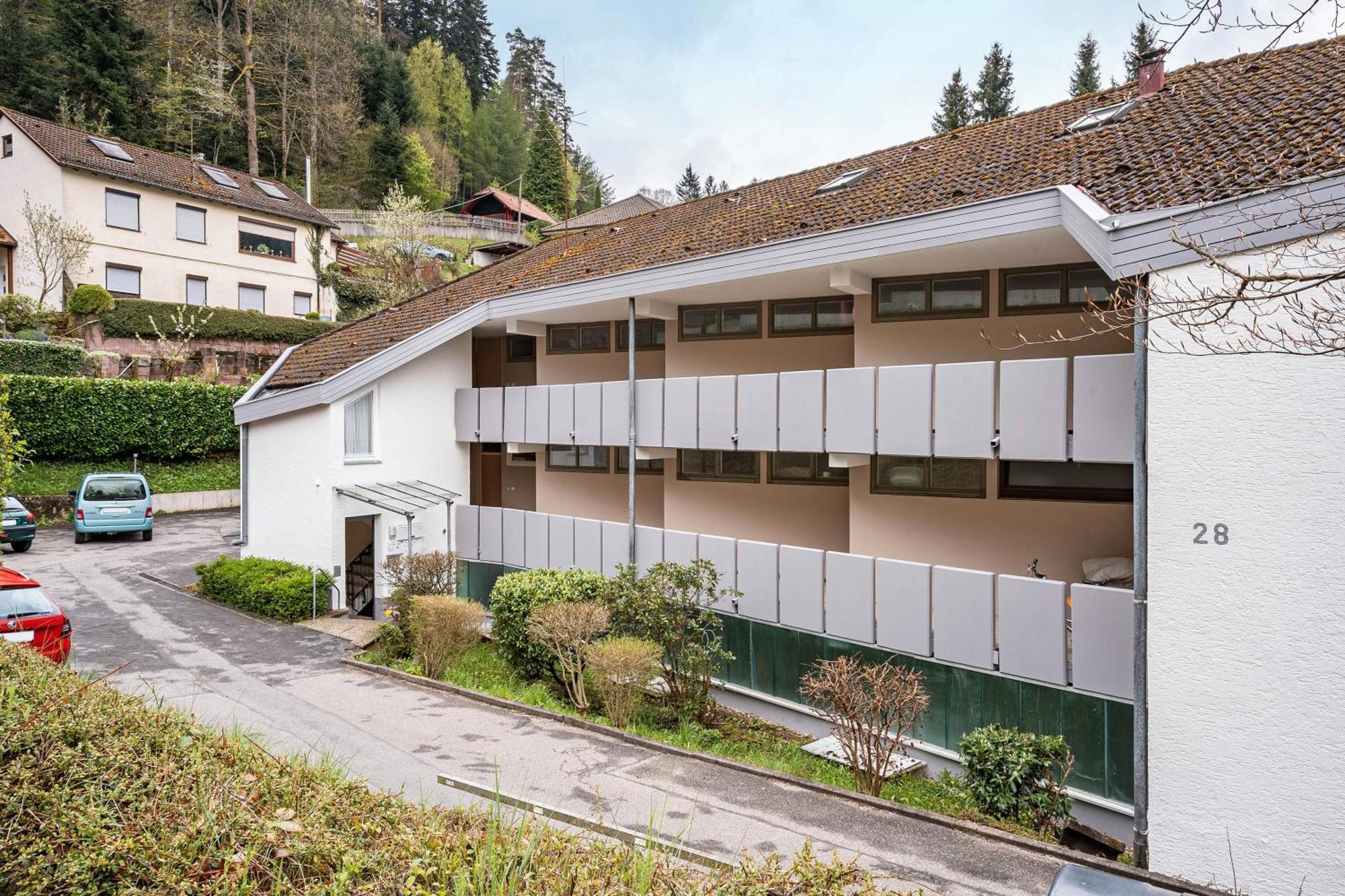 Ferienwohnung Tannenwald Bad Wildbad Esterno foto